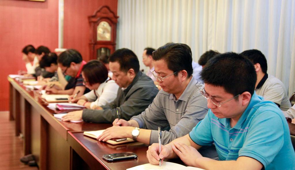 党委各职能部门负责同志、各党总支书记参加会议