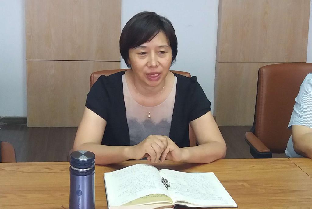 院长张晓云参加支部党员民主评议